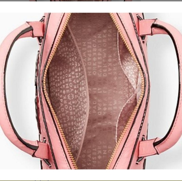 Kate Spade Riverside Street Ostrich Embossed Felix handbag - Picture 3 of 14